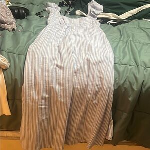 Striped Sleeveless Dress